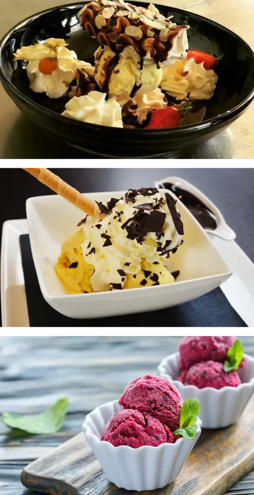 glaces